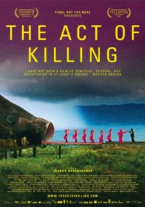 The Act of Killing according to Michael Snyder is "amazing."
