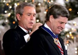 When Bush found out Bremer sent Iraqi troops home he wanted to strangle him. Instead he gave him a presidential medal of freedom.