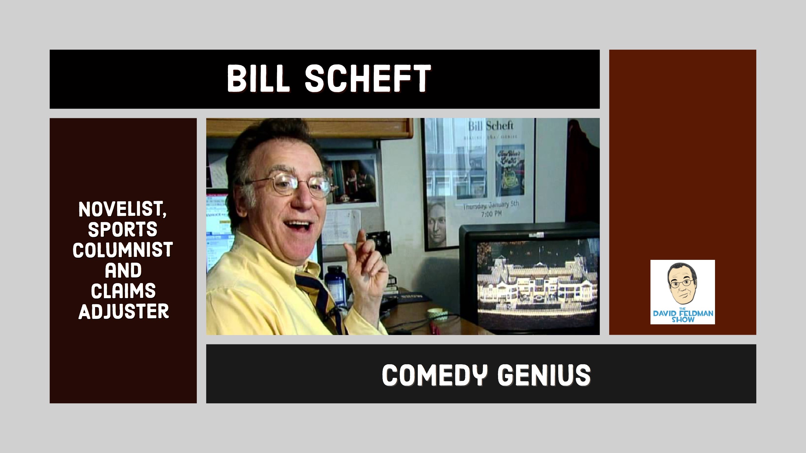 Bill Scheft comedy writer
